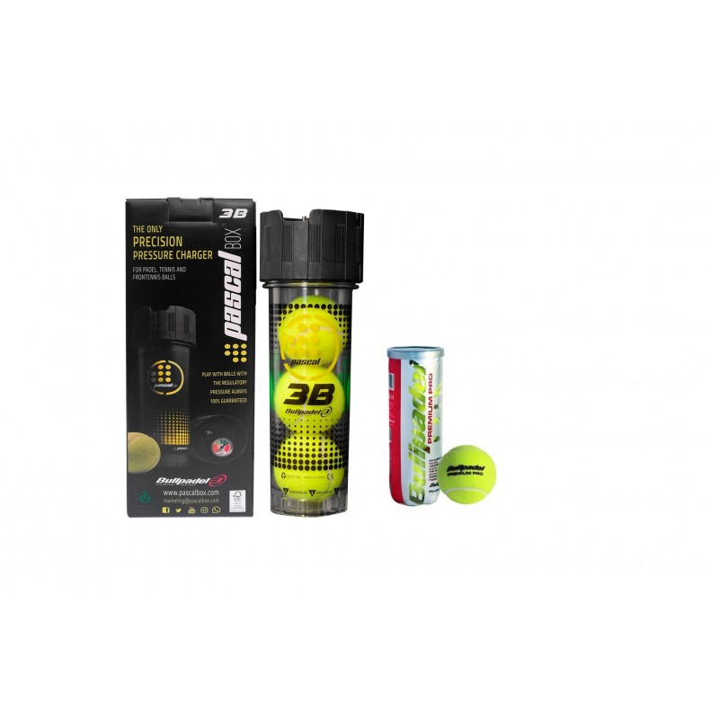 Sistemas de presurización y cuidado de alta precisión para pelotas de tenis  y padel www.pascalbox.cl